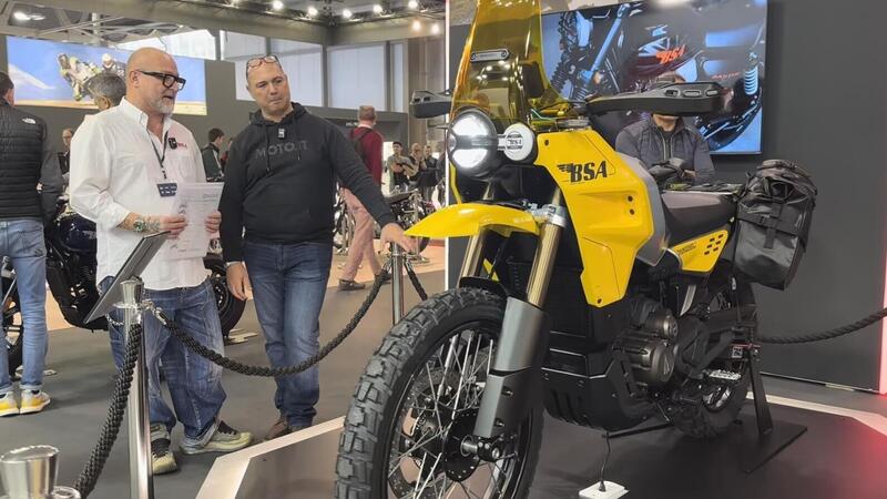 BSA a EICMA 2025: il ritorno delle classiche con una gamma completa e affascinante [VIDEO]