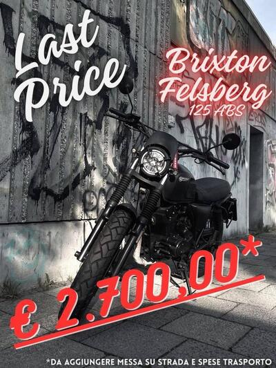 Brixton Motorcycles Felsberg 125 ABS (2021 - 25) nuova