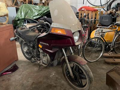 Honda CX 500 Silver Wing d&#039;epoca