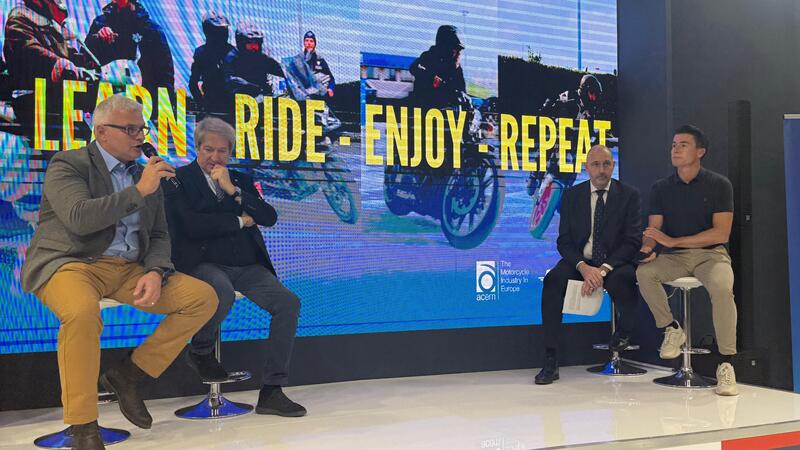 Learn - Ride - Enjoy - Repeat. La campagna per la sicurezza FMI - ACEM - FIM si &egrave; chiusa a EICMA 2025 [VIDEO]