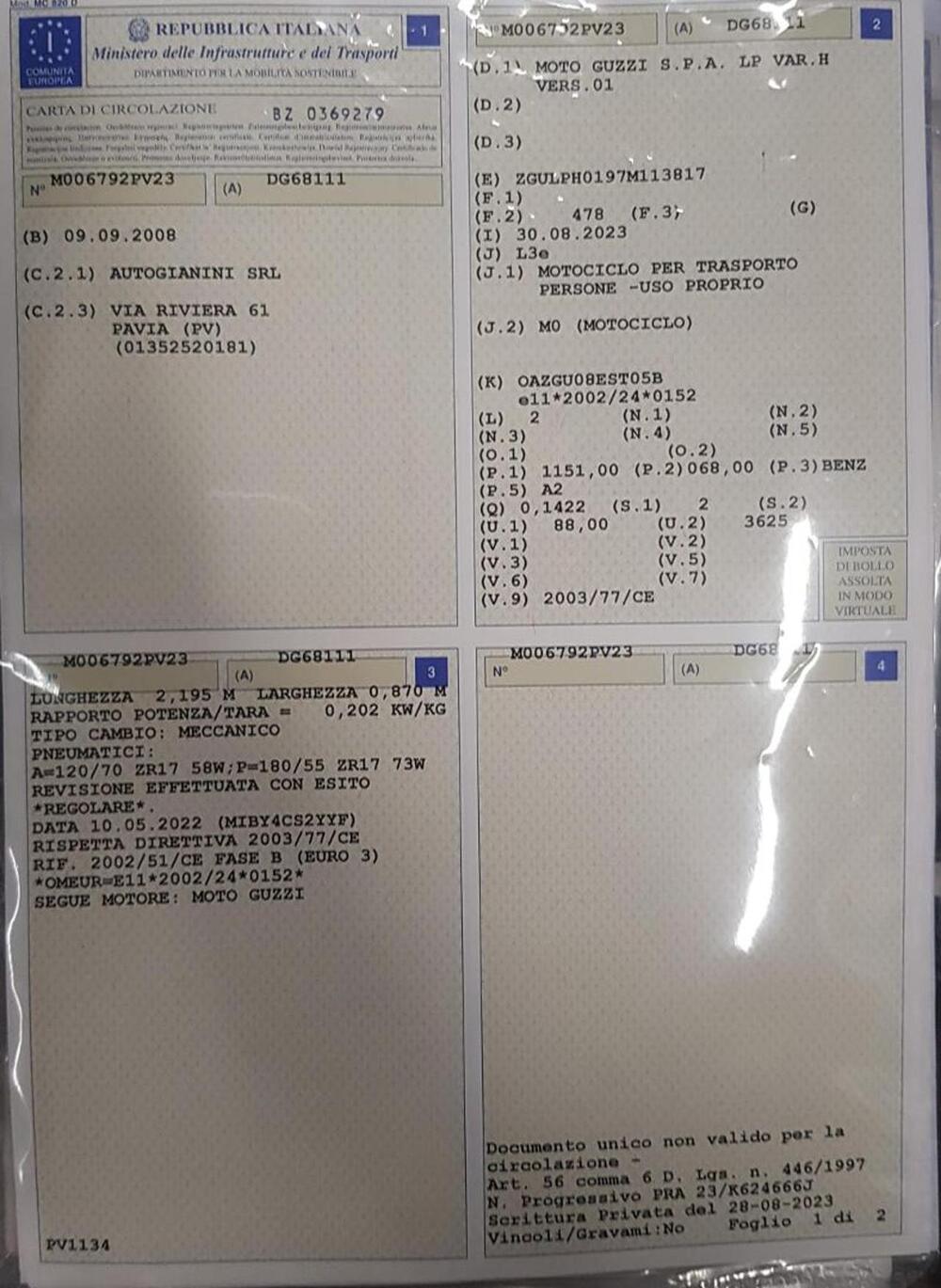 Moto Guzzi Norge 1200 GT (2009 - 11) (6)