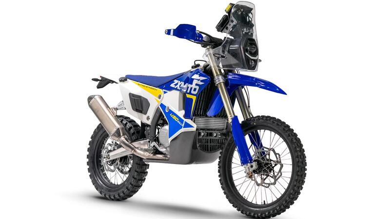 ZXmoto 450 Rally: debutta a Eicma 2025 la specialistica cinese che punta alla Dakar [VIDEO]