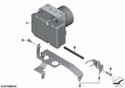 Modulatore di pressione ABS BMW