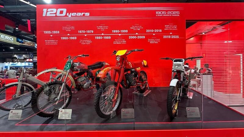 Beta ad EICMA 2025: tra 120 anni di storia e le novit&agrave; cross, enduro e trial [VIDEO]