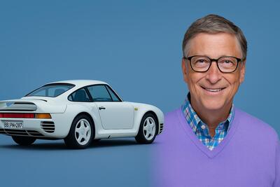 Bill Gates ha pagato 130.000 dollari per tenere una Porsche in dogana per 13 anni: la storia della legge che ha cambiato tutto