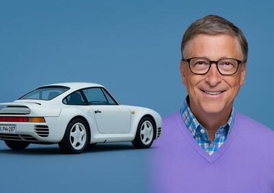 Bill Gates ha pagato 130.000 dollari per tenere una Porsche in dogana per 13 anni: la storia della legge che ha cambiato tutto