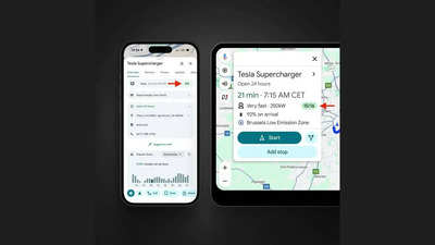 Google Maps si allea con Tesla: ora puoi vedere in tempo reale i Supercharger liberi