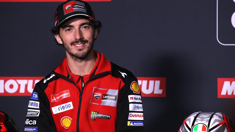 MotoGP 2025. GP di Valencia. Pecco Bagnaia: &quot;Ho dovuto cambiare obiettivo: ora un buon risultato &egrave; la top 5. Miglior consiglio? Divertiti&quot;