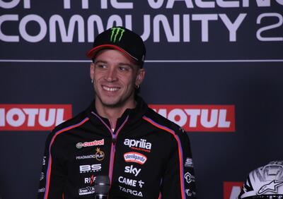 MotoGP 2025. GP di Valencia. Marco Bezzecchi: Riavere Jorge Martin nel box? Bello per lui e per tutta l'Aprilia