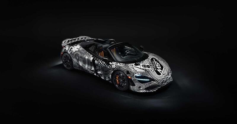 McLaren 750S Spider Project Viva: la one-off dipinta a mano che celebra Las Vegas