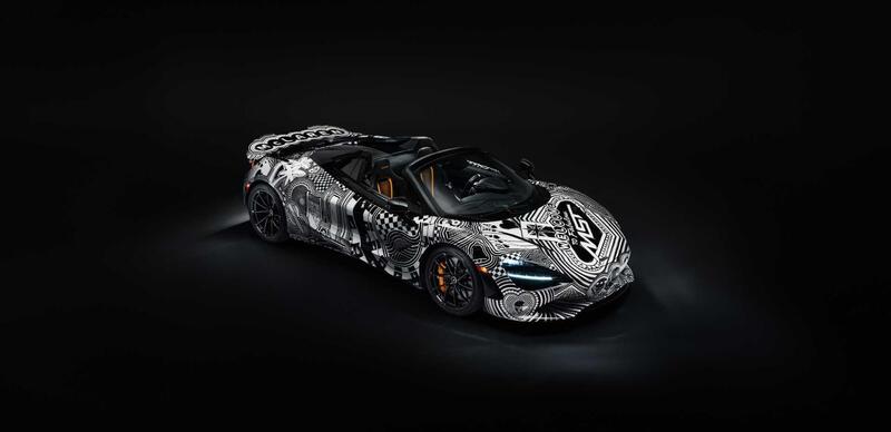McLaren 750S Spider Project Viva: la one-off dipinta a mano che celebra Las Vegas