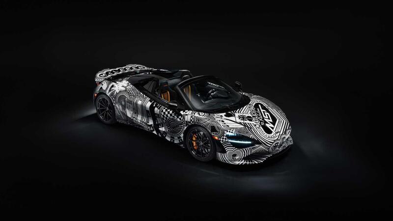McLaren 750S Spider Project Viva: la one-off dipinta a mano che celebra Las Vegas