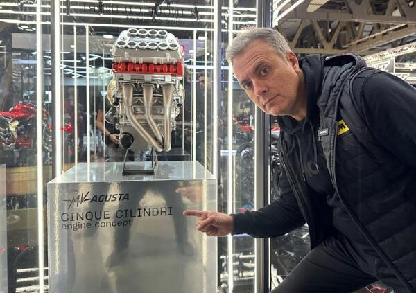 MV Agusta motore a 5 cilindri