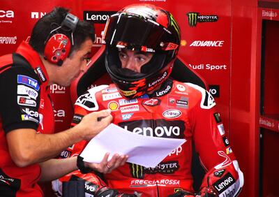 MotoGP 2025. GP di Valencia. Pecco Bagnaia, 14° alla fine del venerdì: Siamo andati nella direzione sbagliata