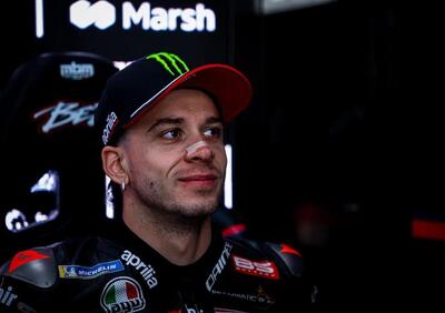 MotoGP 2025. GP di Valencia. Marco Bezzecchi: Cosa ho visto da Pedro Acosta? Guidava pulito, glielo invidio. La caduta? Errore mio