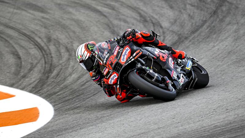 MotoGP 2025. GP di Valencia. Pole (con record!) di Marco Bezzecchi! Poi Alex Marquez e Diggia. A Pecco Bagnaia si &egrave; spenta la moto in Q1 [RISULTATI]