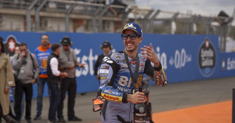 MotoGP 2025. GP di Valencia. Alex Marquez: "Non ero il pi&ugrave; veloce, la strategia &egrave; stata quella giusta" 
