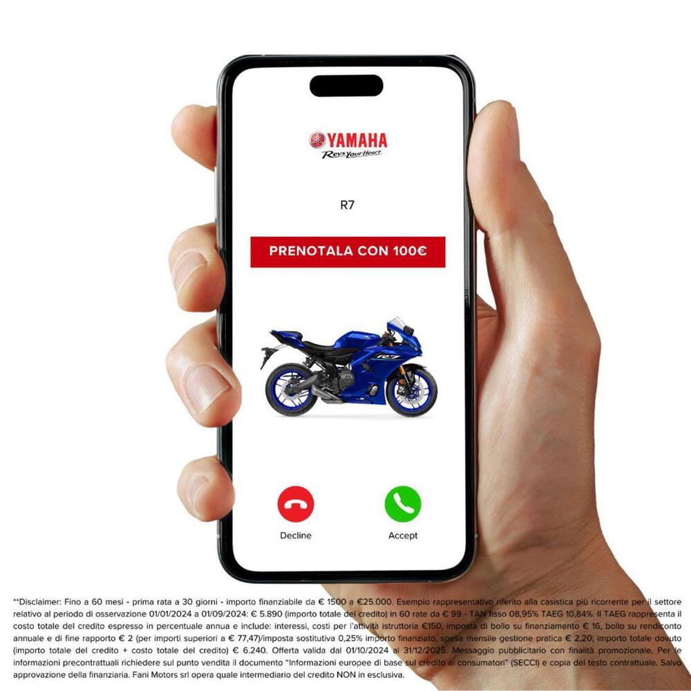 Yamaha YZF R7 (2021 - 25) (3)