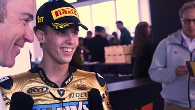 MotoGP 2025. GP di Valencia. Moto2: Diogo Moreira &egrave; campione del mondo! Vince la gara Izan Guevara