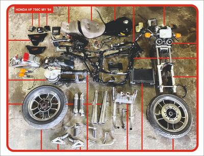 Honda VF 750C d&#039;epoca