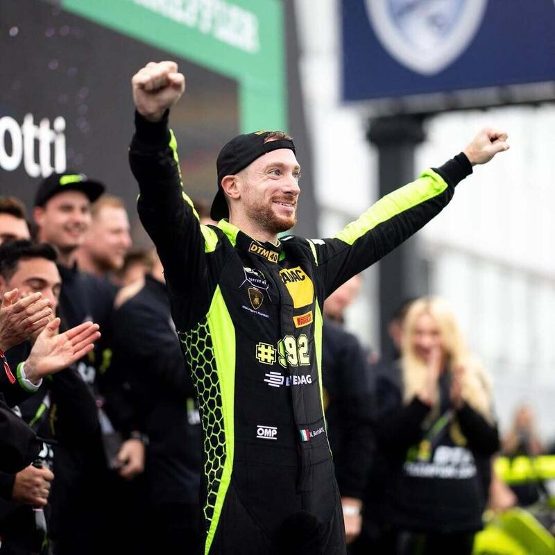 Mirko Bortolotti festeggia il titolo DTM 2024