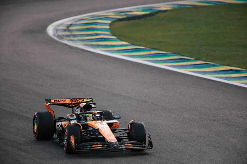 Lando Norris al GP di Brasile 2025