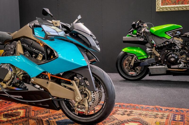 Vyrus Alyen, l'unica moto moderna presente di diritto ad Auto E Moto D'Epoca 2025