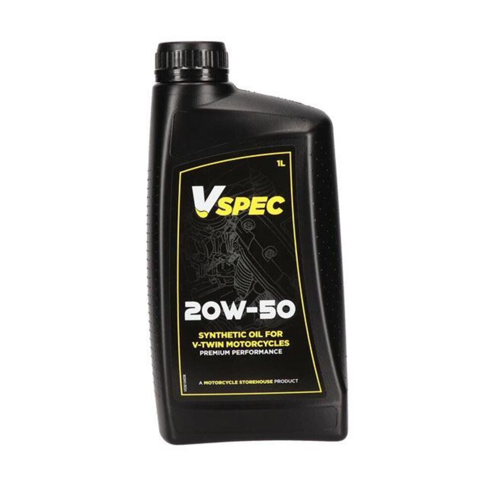 Olio motore 20W50 sintetico Vspec da 1 litro speci 