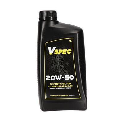 Olio motore 20W50 sintetico Vspec da 1 litro speci 