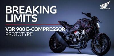Honda V3R 900 E-Compressor Prototype: il video [VIDEO]