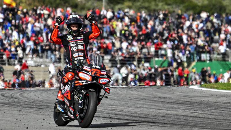 MotoGP 2025. Le pagelle del GP di Valencia: Bezzecchi e Aprilia, che bel fidanzamento!