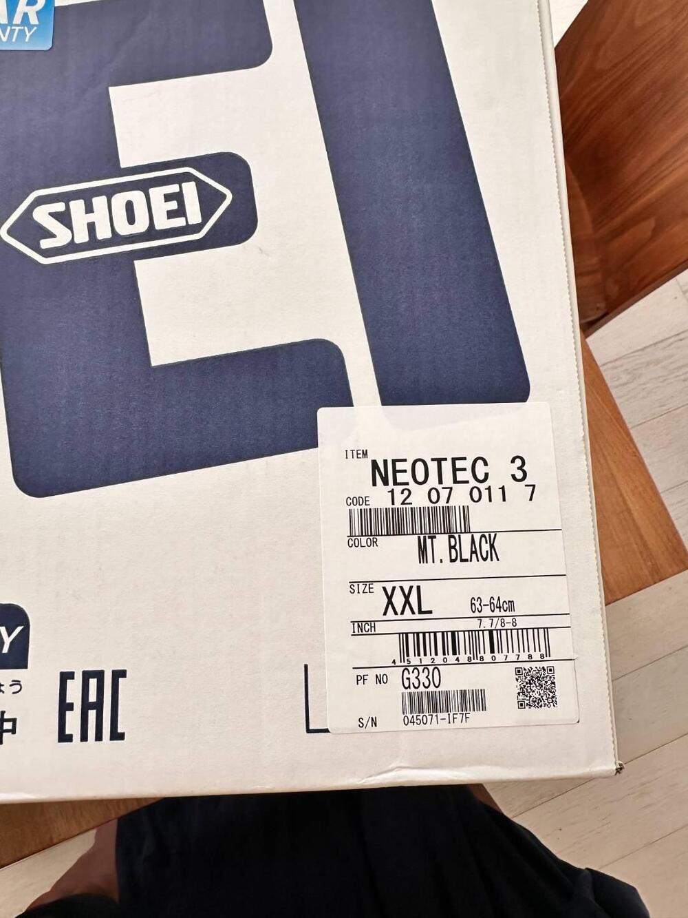 Shoei Neotec 3 con interfono SENA (4)