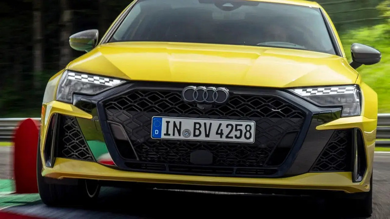 Audi RS 3 GT: 500 CV in arrivo che fanno tremare il N&uuml;rburgring