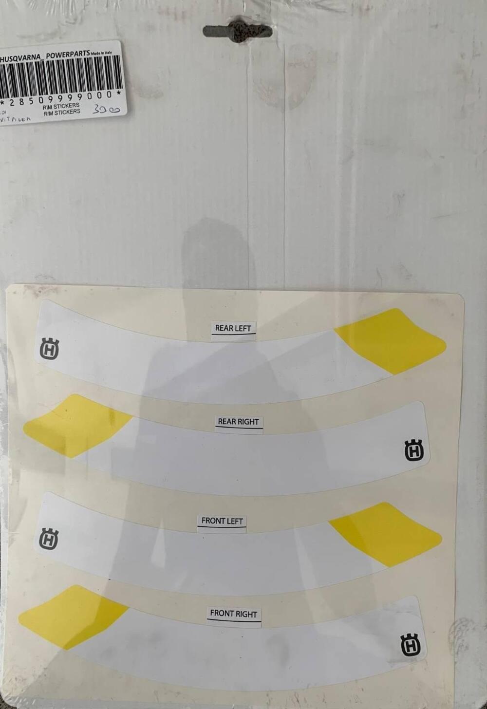 Adesivi cerchi Rim Sticker Husqvarna Cod: 28509999