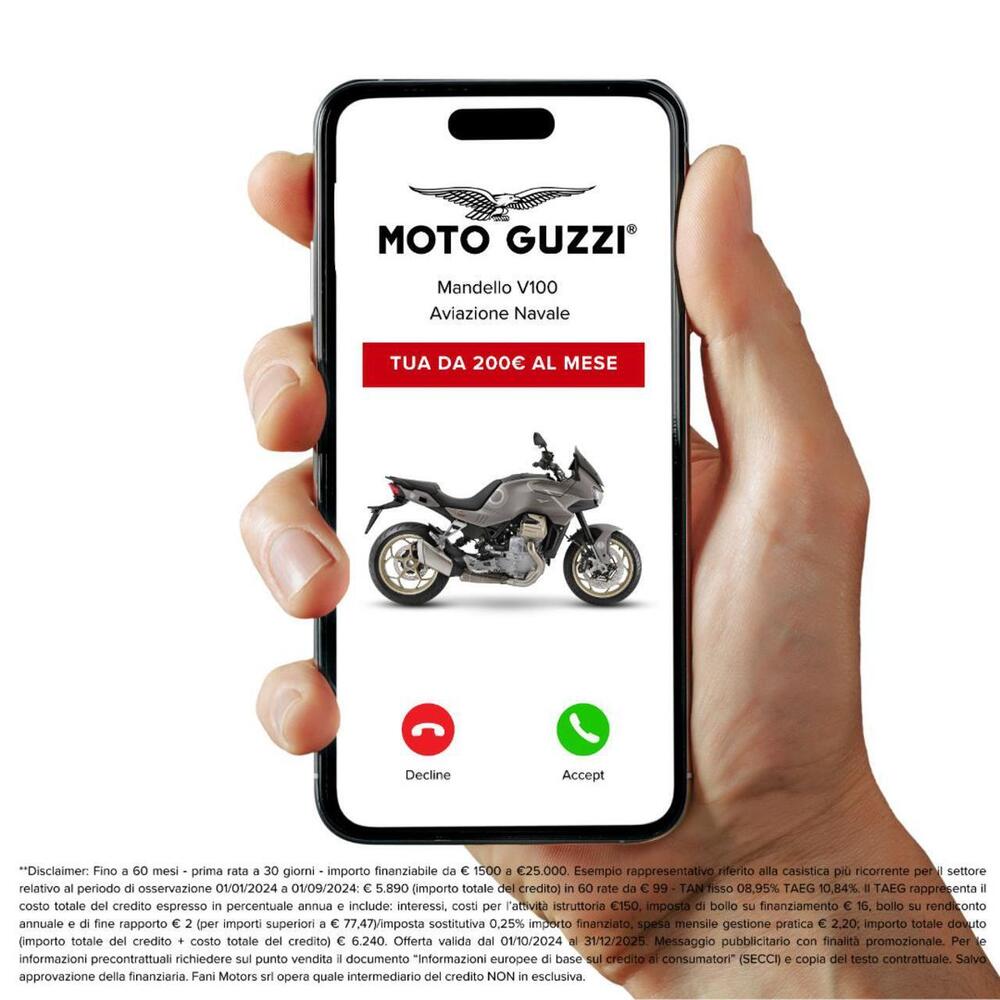 Moto Guzzi V100 Mandello Aviazione Navale (2023 - 24) (3)