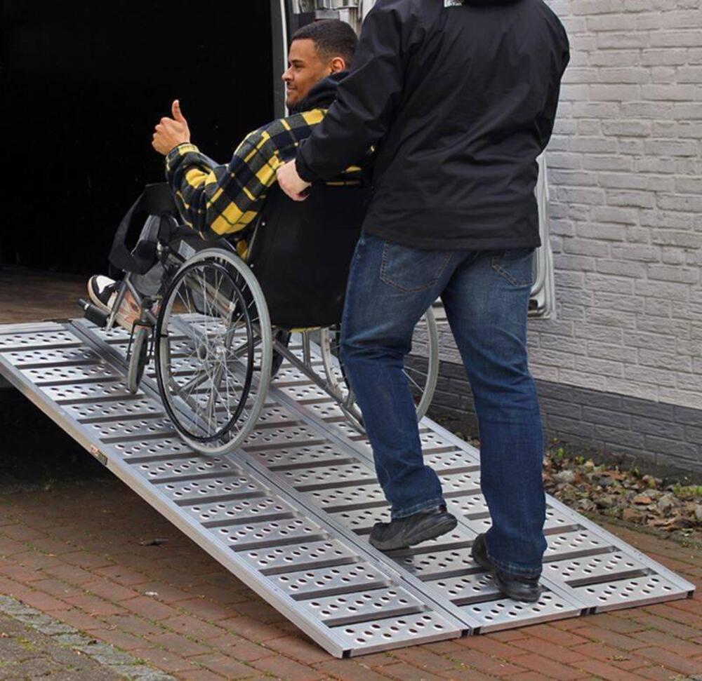 Rampa di Carico Extra Larga Pieghevole in Allumini Trutzholm (6)
