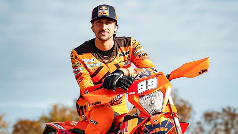 EnduroGP26. Riunificazione delle carriere: Andrea Verona passa a KTM