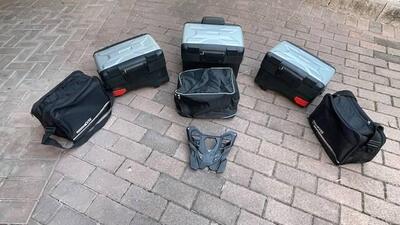 set 3 valige vario BMW R1200 - 1250 GS (scarico a