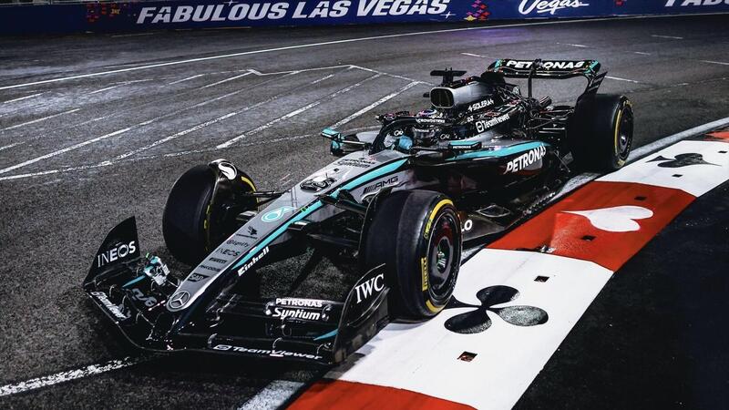 F1. GP Las Vegas 2025: Russell domina una FP3 estrema, Verstappen all&rsquo;inseguimento