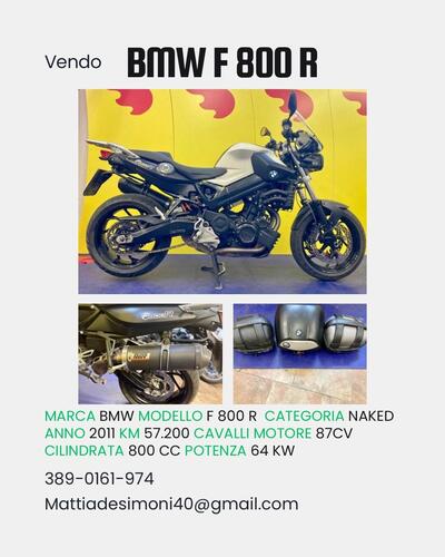 Bmw F 800 R (2009 - 11) usata