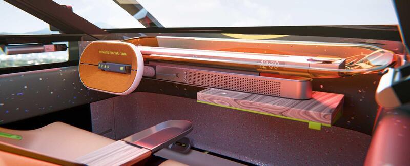 Interni concept Fiat dolce camper