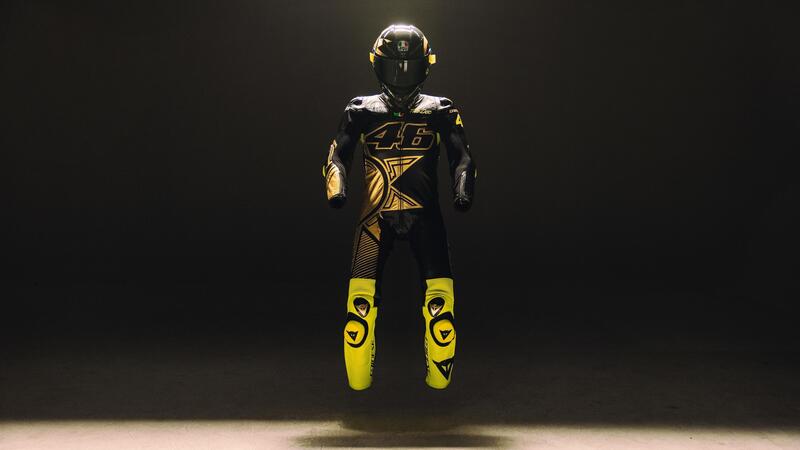 All&rsquo;asta il kit Soleluna Vale46: l&rsquo;iconico completo Dainese di Valentino Rossi per UNICEF