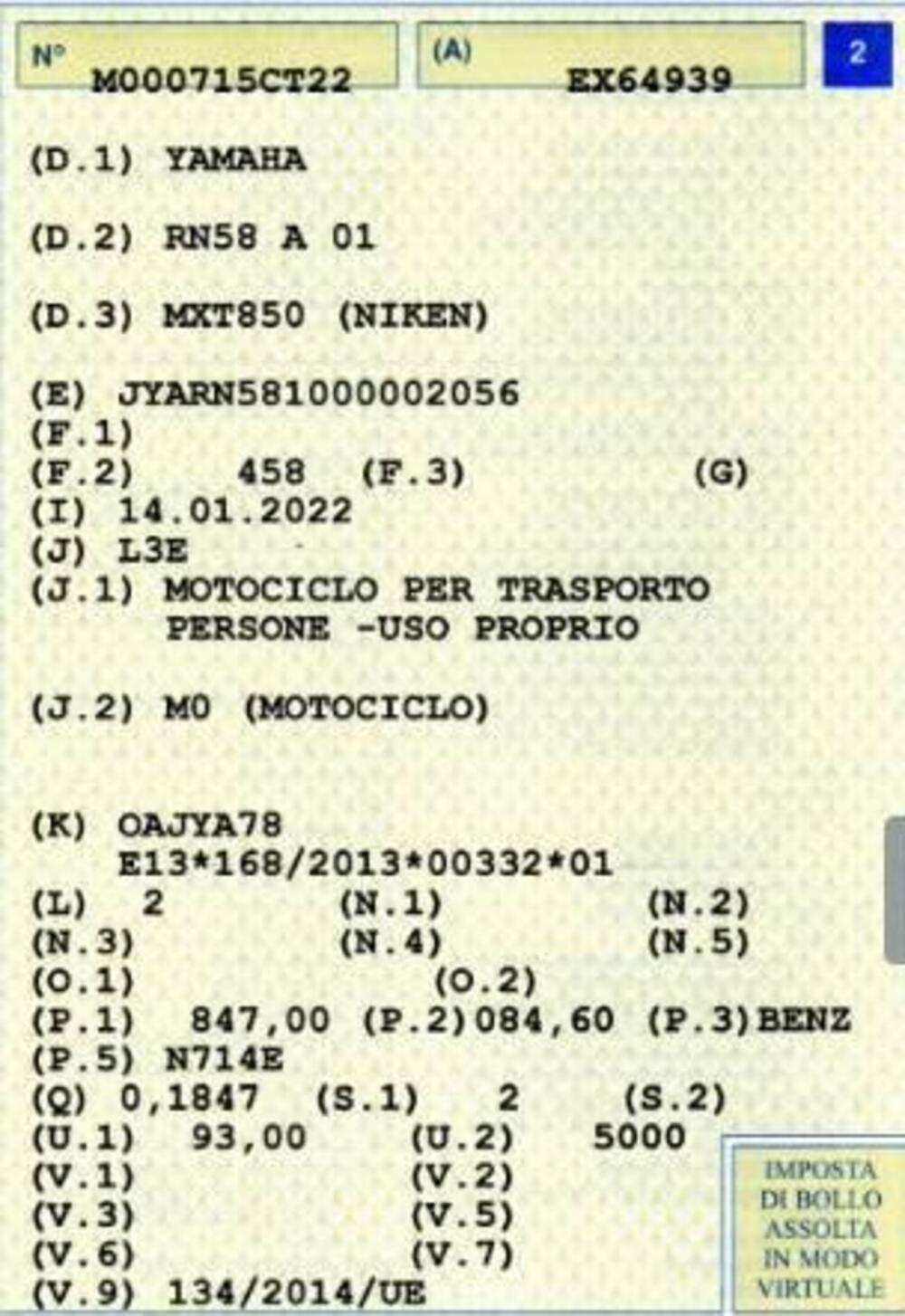 Yamaha Niken 850 (2018 - 20) (7)