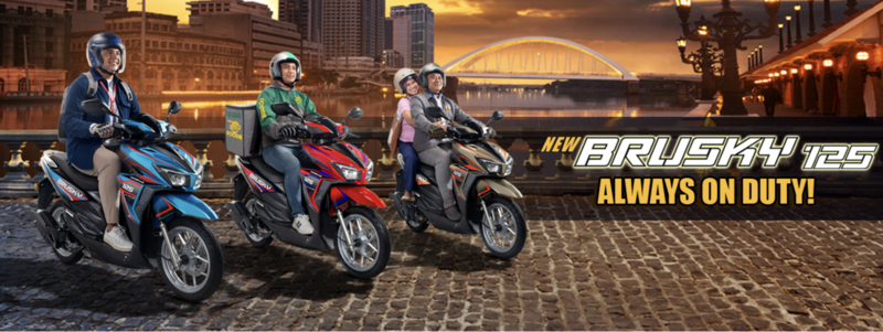 La campagna pubblicitaria del Brusky nelle Filippine