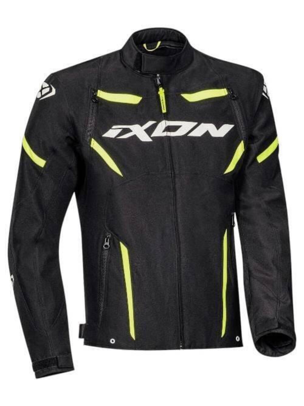 Giubbotto IXON mod. Striker nero/giallo fluo