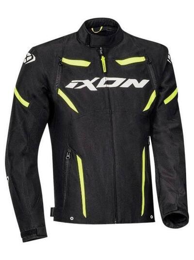 Giubbotto IXON mod. Striker nero/giallo fluo