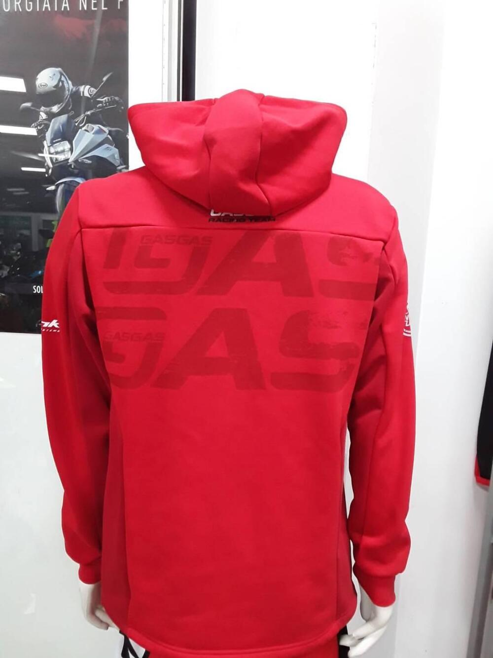 FELPA GASGAS CON CAPPUCCIO 100 % (2)