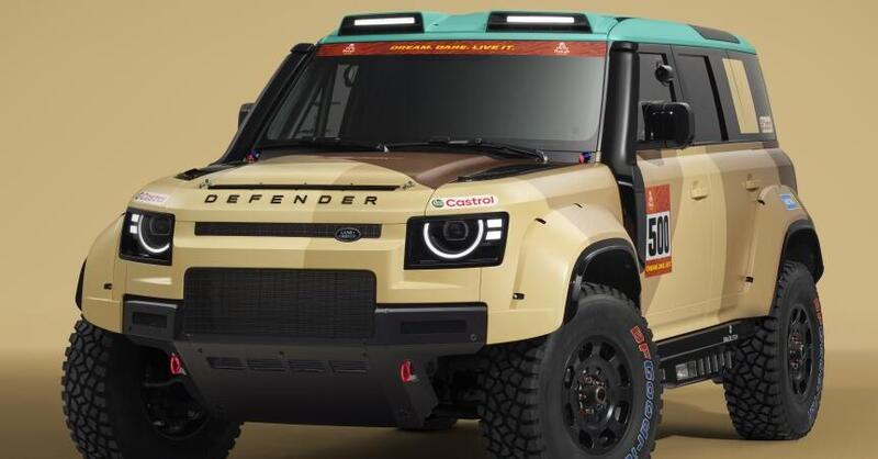 Defender Dakar D7X-R: una nuova versione (ancora pi&ugrave; estrema) del fuoristrada inglese