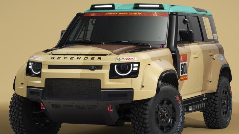 Defender Dakar D7X-R: una nuova versione (ancora pi&ugrave; estrema) del fuoristrada inglese