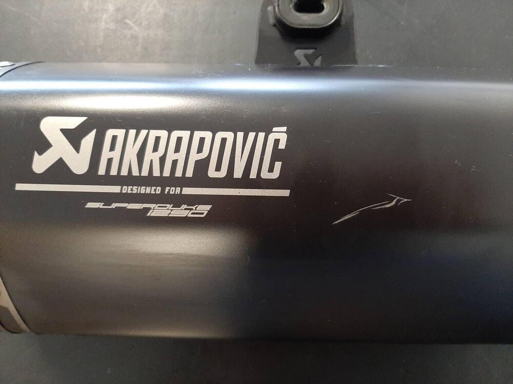 AKRAPOVIC KTM 1290 DUKE R/GT 2014-
